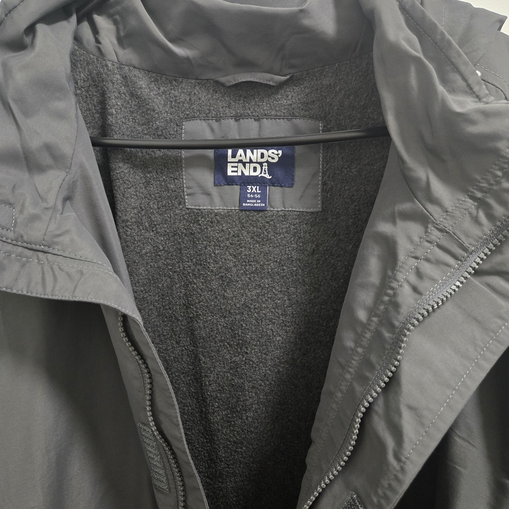 Lands' End Men's Charcoal Jacket
